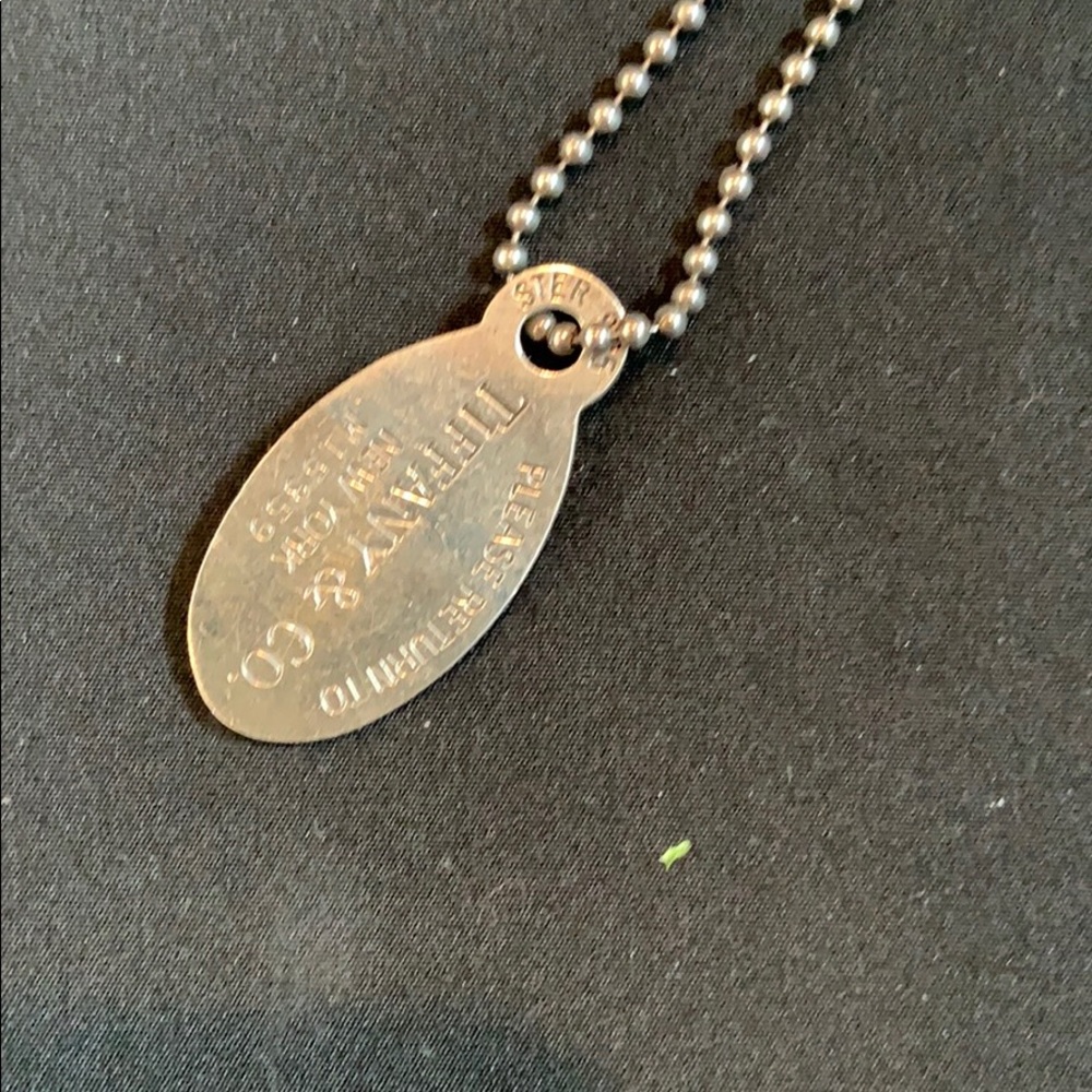 Tiffany & Co dog tag